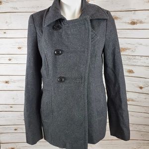 Apostrophe Pea Coat Size Medium
